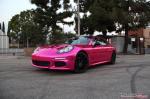 Porsche Panamera Pink Chrome by Impressive Wrap 2016 года